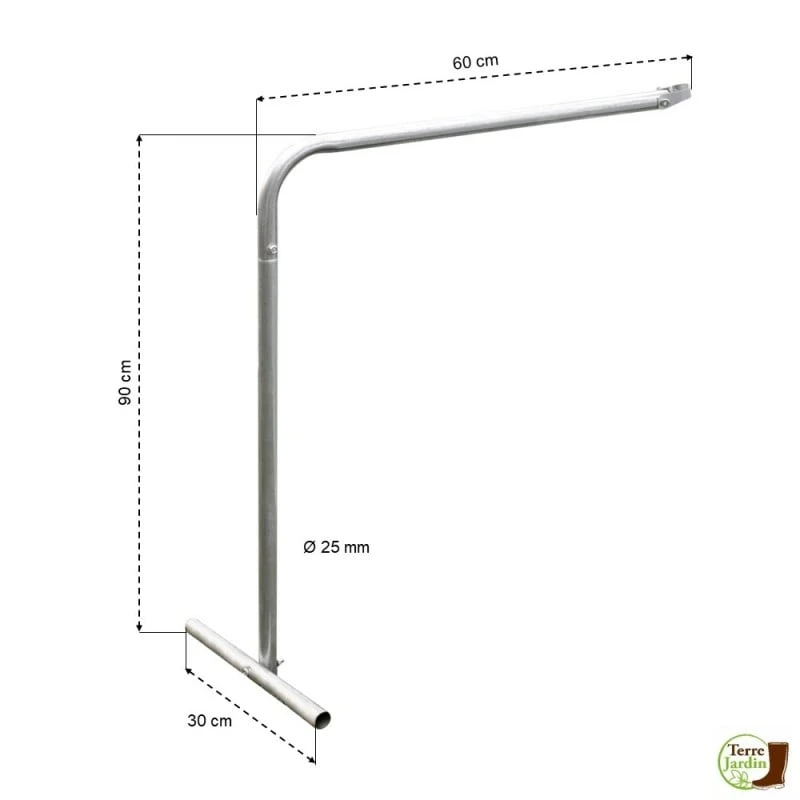 2 Pieds Pour étagère De Serre Jardin 2 2 Pieds Pour étagère De Serre Jardin - Image 2