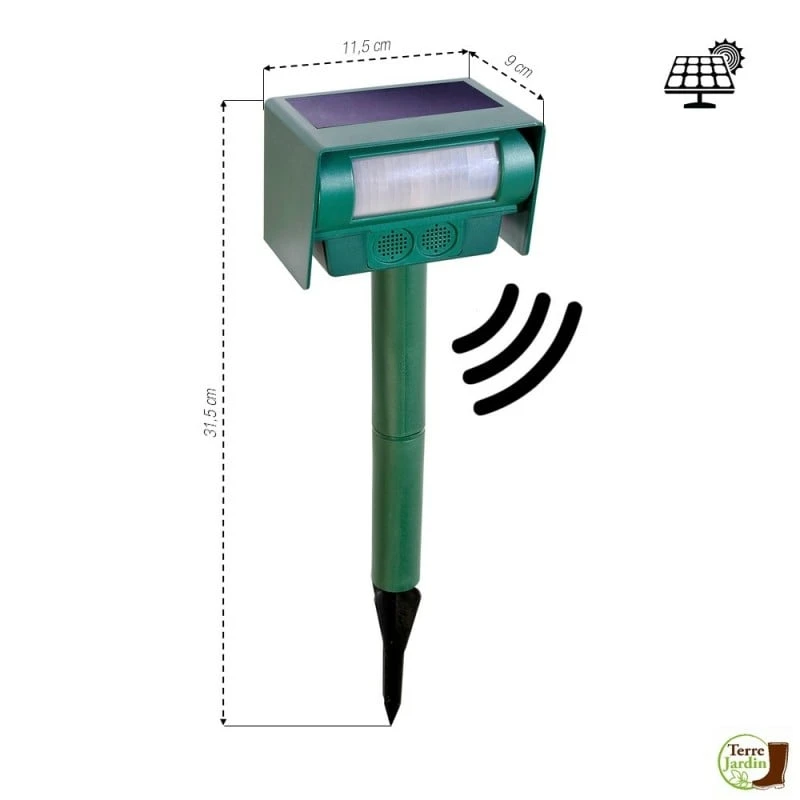 Anti Chat Et Nuisible Solaire à Ultrasons 2 Anti Chat Et Nuisible Solaire à Ultrasons - Image 2