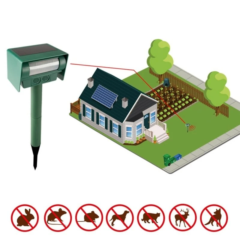 Anti Chat Et Nuisible Solaire à Ultrasons 4 Anti Chat Et Nuisible Solaire à Ultrasons - Image 4