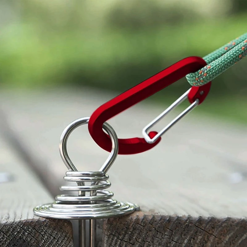 Attaches Flexibles Réutilisables Avec Mousquetons - Lot De 10 10 Attaches Flexibles Réutilisables Avec Mousquetons - Lot De 10 - Image 10