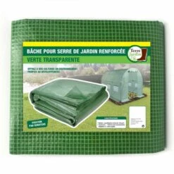 Bâche De Rechange Pour Serre Tunnel Verte 7 Bâche De Rechange Pour Serre Tunnel Verte -Intexoo Shop bache serre tunnel vert transparent 6m 18m 24m 3