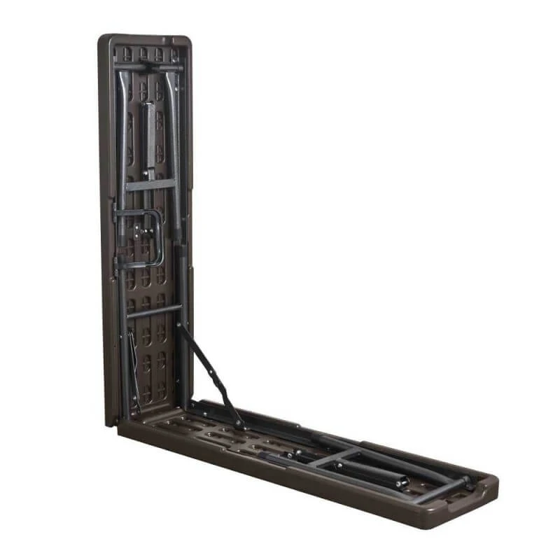 Banc Pliant Imitation Bois 2 Banc Pliant Imitation Bois - Image 2