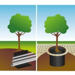 Barrière Anti Rhizome, Racines, Bambous Rouleau De 5 Mètres -Intexoo Shop barriere anti rhizome racine bambou 5 m x 60 cm 800 mg 5