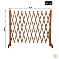 Barrière De Protection Extensible 90 Cm 6 Barrière De Protection Extensible 90 Cm -Intexoo Shop barriere protection extensible securite escalier 90 cm 2