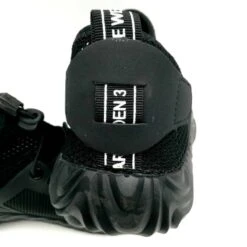 Baskets De Sécurité S1P Aération Nid D'abeille -Intexoo Shop baskets de securite noires 5