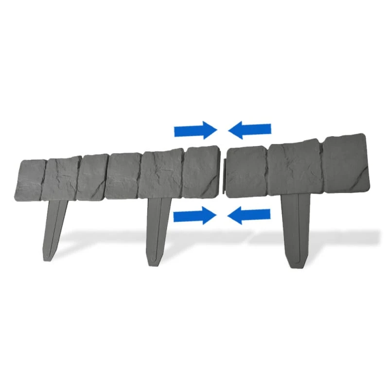 Bordures De Jardin Imitation Pierre - Par 10 3 Bordures De Jardin Imitation Pierre - Par 10 - Image 3