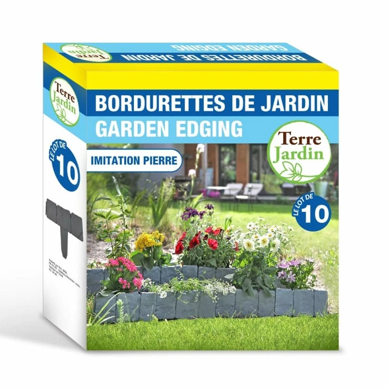 Bordures De Jardin Imitation Pierre - Par 10 4 Bordures De Jardin Imitation Pierre - Par 10 - Image 4
