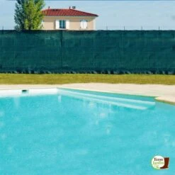 Brise Vue Renforcé 300 Gr/m² -Intexoo Shop brise vue vert renforce occultant 1x5 m 1x10m 300 g m 4