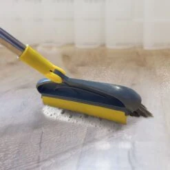 Brosse à Récurer Avec Manche Et Raclette 9 Brosse à Récurer Avec Manche Et Raclette -Intexoo Shop brosse a recurer avec manche et raclette 4