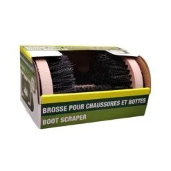Brosse Grattoir à Bottes Et Chaussures En Bois -Intexoo Shop brosse grattoir a bottes 2