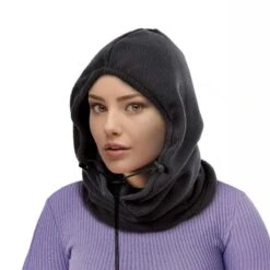 Cagoule Canadienne Fibre Polaire -Intexoo Shop cagoule canadienne fibre polaire 2