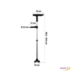 Canne De Marche Tripode Réglable Multifonction Pour Homme Et Femme -Intexoo Shop canne de marche tripode reglable multifonction pour homme et femme 2