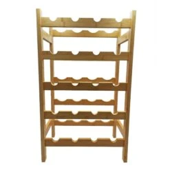 Etagère / Casier à Vin En Bambou "BambooWine" 10 Etagère / Casier à Vin En Bambou "BambooWine" -Intexoo Shop casier a vin en bambou 4