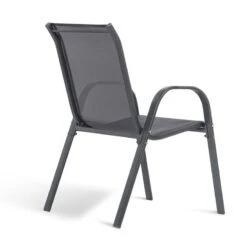 Chaises De Jardin Empilables Textilène X6 21 Chaises De Jardin Empilables Textilène X6 -Intexoo Shop chaises de jardin empilables textilene x6 6