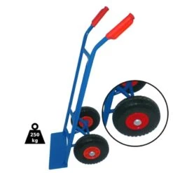 Diable Manutention Charge 250kg -Intexoo Shop chariot de manutention diable roue increvable 2