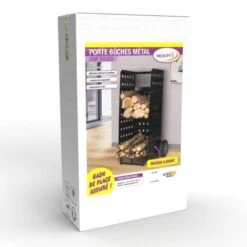 Chariot Porte Bûches En Métal 11 Chariot Porte Bûches En Métal -Intexoo Shop chariot porte buches en metal 5