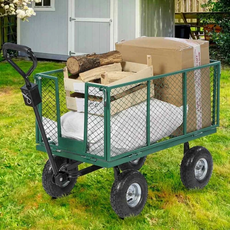 Chariot De Jardin Métal Pliable XXL 11 Chariot De Jardin Métal Pliable XXL - Image 11