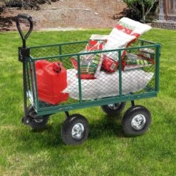 Chariot De Jardin Métal Pliable XXL 19 Chariot De Jardin Métal Pliable XXL -Intexoo Shop chariot remorque de jardin en metal capacite 300 kg 8