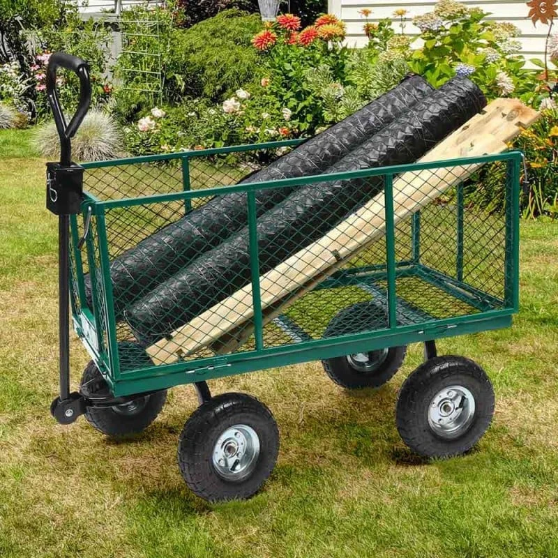 Chariot De Jardin Métal Pliable XXL 10 Chariot De Jardin Métal Pliable XXL - Image 10