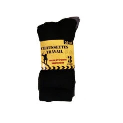 Lot De 3 Paires De Chaussettes De Travail -Intexoo Shop chaussettes de travail 39 45 lot de 3 2