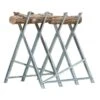 Chevalet De Sciage Du Bois Porte Bûches Pliable
