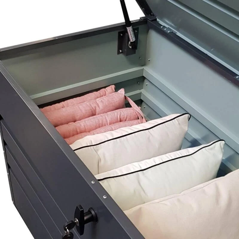 Coffre De Rangement Jardin En Métal 4 Coffre De Rangement Jardin En Métal - Image 4