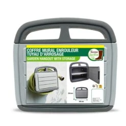 Support Mural D'enroulage Avec Armoire Pour Tuyau D'arrosage 13 Support Mural D'enroulage Avec Armoire Pour Tuyau D'arrosage -Intexoo Shop coffre enrouleur pour tuyau d arrosage 5