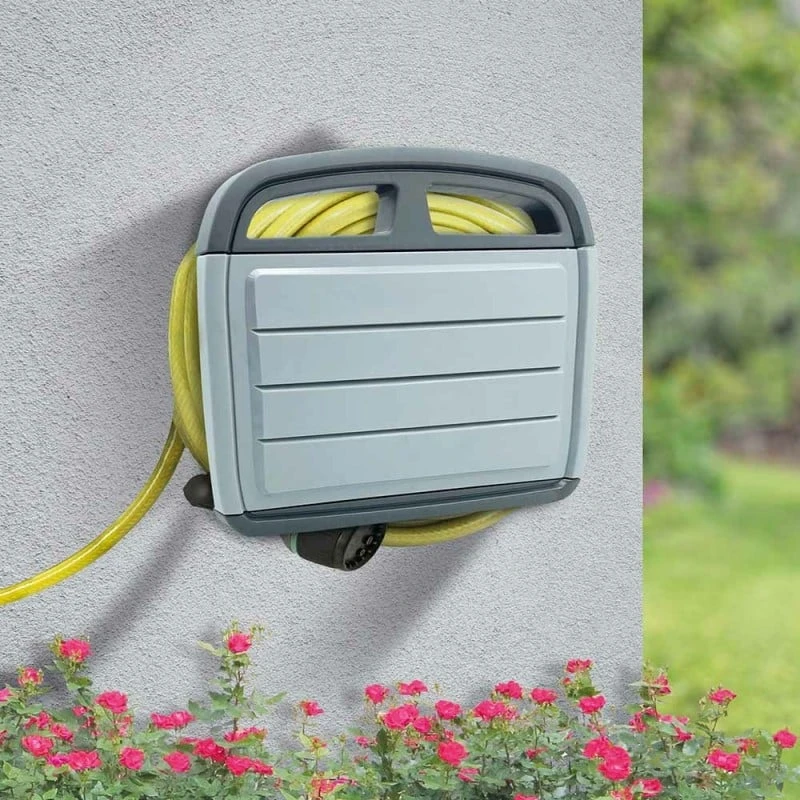 Support Mural D'enroulage Avec Armoire Pour Tuyau D'arrosage 8 Support Mural D'enroulage Avec Armoire Pour Tuyau D'arrosage - Image 8