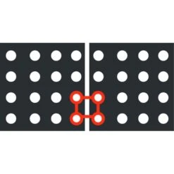 2 Connecteurs Caillebotis Caoutchouc -Intexoo Shop connecteur caillebotis caoutchouc 5