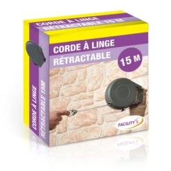 Corde à Linge Rétractable 9 Corde à Linge Rétractable -Intexoo Shop corde a linge retractable 4
