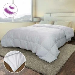 Couette De Lit Plume D'oie 7 Couette De Lit Plume D'oie -Intexoo Shop couette de lit plume d oie 140x200 220x240 240x260 4