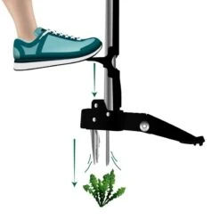 Désherbeur Manuel 4 Griffes Aluminium RootKiller 10 Désherbeur Manuel 4 Griffes Aluminium RootKiller -Intexoo Shop desherbeur manuel 4 griffes aluminium 4