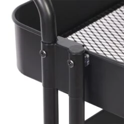 Desserte à Roulettes 3 Niveaux BlacKitchen -Intexoo Shop desserte a roulettes 5