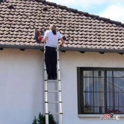 Échelle Télescopique Aluminium 3,2 M 8 Échelle Télescopique Aluminium 3,2 M -Intexoo Shop echelle telescopique aluminium 32 m 3