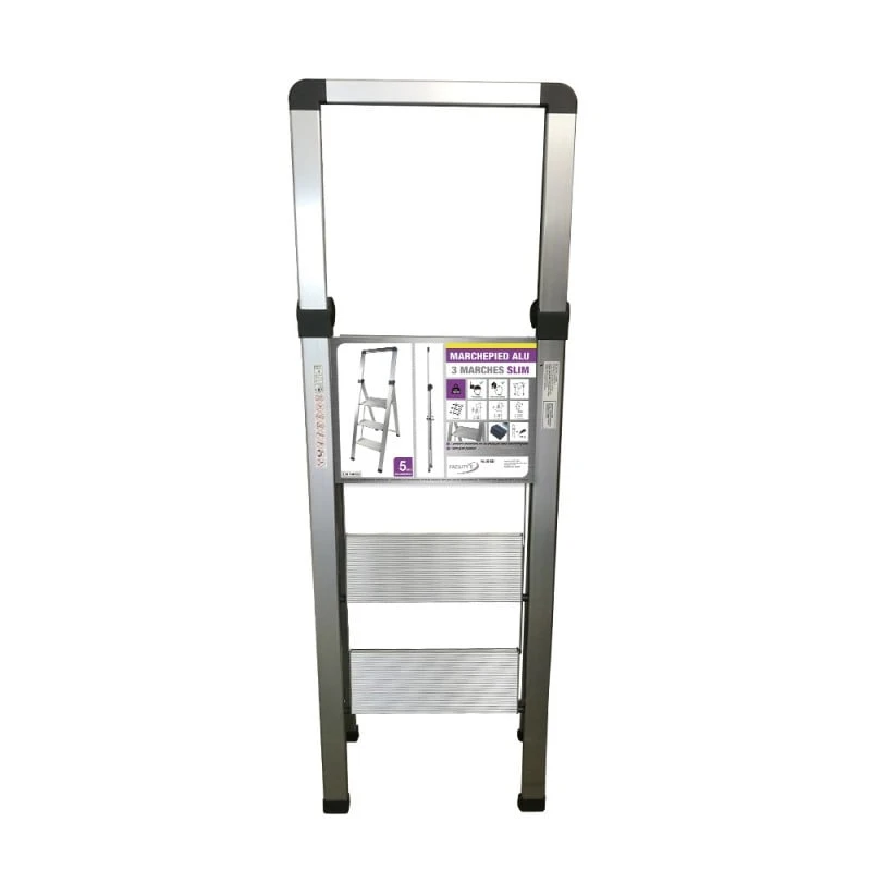 Escabeau Marchepied 3 Marches Alu Pro Extra-slim 3 Escabeau Marchepied 3 Marches Alu Pro Extra-slim - Image 3