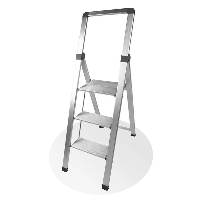 Escabeau Marchepied 3 Marches Alu Pro Extra-slim 1 Escabeau Marchepied 3 Marches Alu Pro Extra-slim