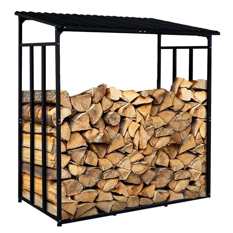 Étagère à Bûches 185 X 190 Cm Avec Housse De Protection 2 Étagère à Bûches 185 X 190 Cm Avec Housse De Protection - Image 2