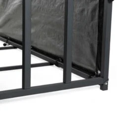 Étagère à Bûches 185 X 190 Cm Avec Housse De Protection 12 Étagère à Bûches 185 X 190 Cm Avec Housse De Protection -Intexoo Shop etagere a buches 185 x 190 cm avec housse de protection 5