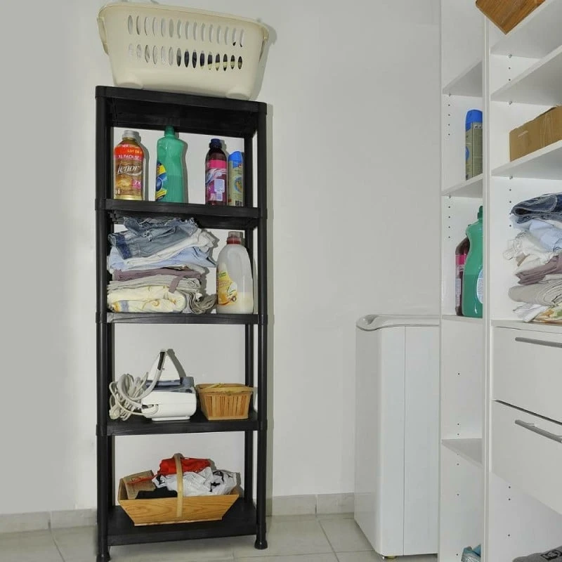 Étagère En Plastique 5 Niveaux 6 Étagère En Plastique 5 Niveaux - Image 6