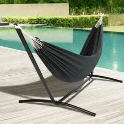 Hamac Sur Pied Métal ZenCool 11 Hamac Sur Pied Métal ZenCool -Intexoo Shop hamac sur pied metal zencool 4