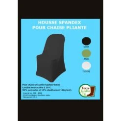 Housse De Chaise En élasthanne Extensible 9 Housse De Chaise En élasthanne Extensible -Intexoo Shop housse chaise jardin 3