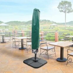 Housse De Parasol Déporté En PVC - Extérieur 7 Housse De Parasol Déporté En PVC - Extérieur -Intexoo Shop housse de parasol deporte en pvc exterieur 3