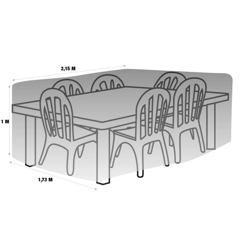 Housse De Protection Pour Salon Et Table De Jardin 3 Housse De Protection Pour Salon Et Table De Jardin - Image 3