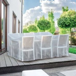 Housse De Protection Pour Salon Et Table De Jardin 7 Housse De Protection Pour Salon Et Table De Jardin -Intexoo Shop housse protection bache salon jardin 3