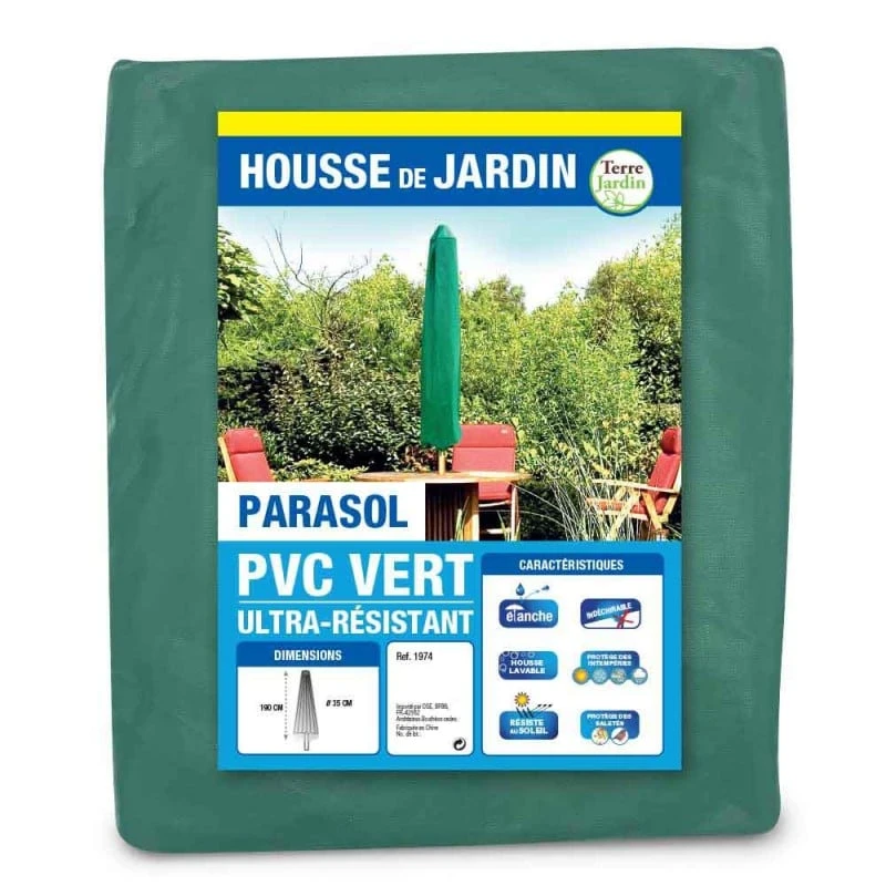 Housse De Protection PVC Parasol - Extérieur 2 Housse De Protection PVC Parasol - Extérieur - Image 2