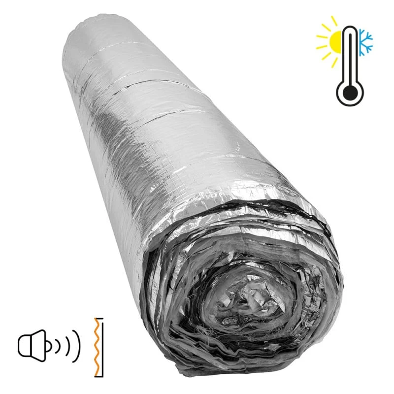 Isolant Multicouche Mince Pour Toiture Et Rénovation - Isolation Thermique Et Phonique Découpable 27 épaisseurs 2 Isolant Multicouche Mince Pour Toiture Et Rénovation - Isolation Thermique Et Phonique Découpable 27 épaisseurs - Image 2