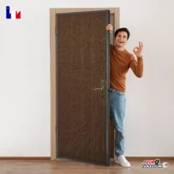 Kit D'isolation Thermique Porte De Service 85x210 Cm 15 Kit D'isolation Thermique Porte De Service 85x210 Cm -Intexoo Shop kit d isolation thermique pour porte 7
