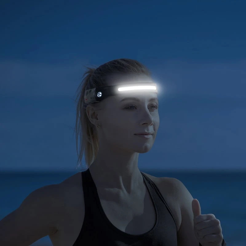 Lampe Frontale Rechargeable Avec Détecteur De Mouvement 5 Lampe Frontale Rechargeable Avec Détecteur De Mouvement - Image 5