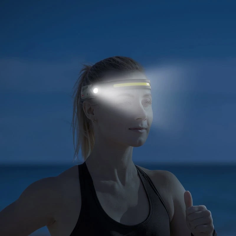 Lampe Frontale Rechargeable Avec Détecteur De Mouvement 6 Lampe Frontale Rechargeable Avec Détecteur De Mouvement - Image 6