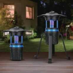 Lampe Piège à Moustiques Et Insectes Volants -Intexoo Shop lampe piege a moustiques et insectes volants 6